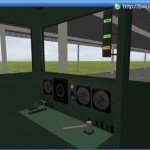 openBVE 官方網站提供的 3D 駕駛室示範檔案